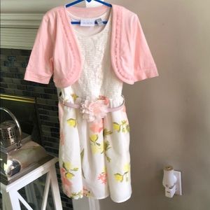 Girls dress with purse